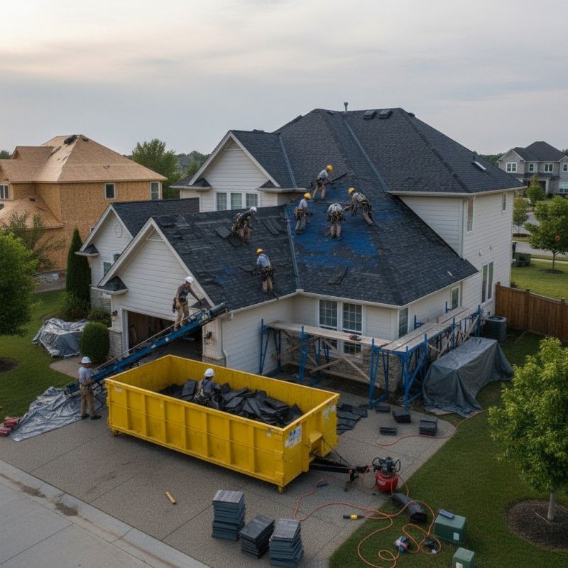Asphalt Roof Replacement