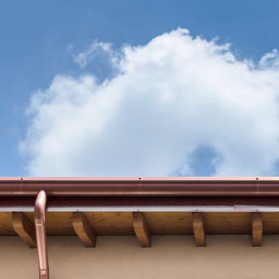 Copper Gutters Installation