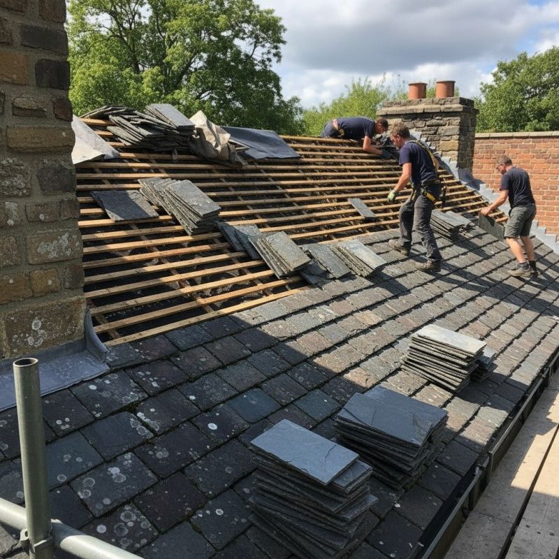 Slate Roof Replacement