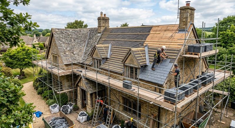 Slate Roof Replacement