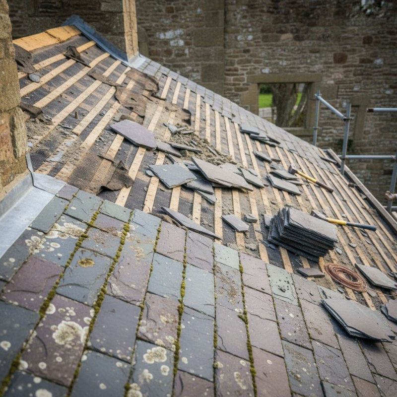 Slate Roof Replacement