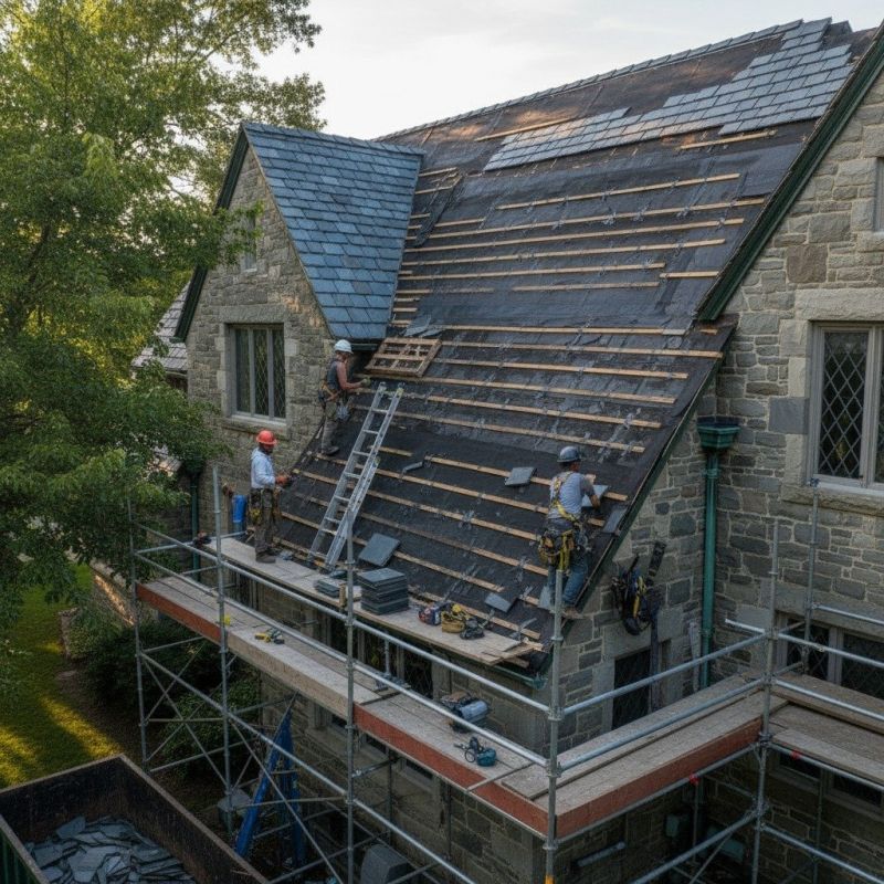 Slate Roof Replacement