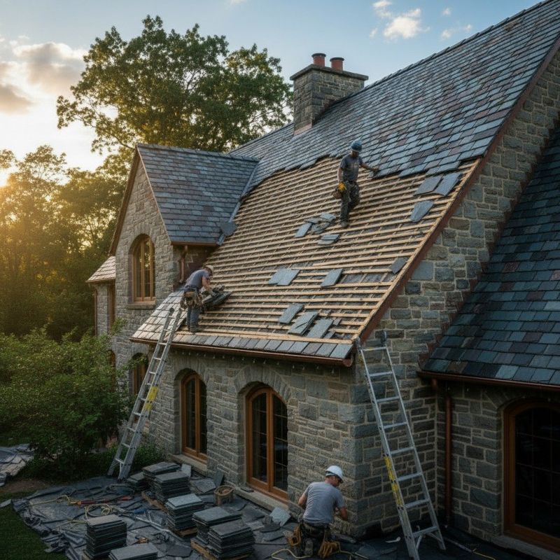 Slate Roof Replacement