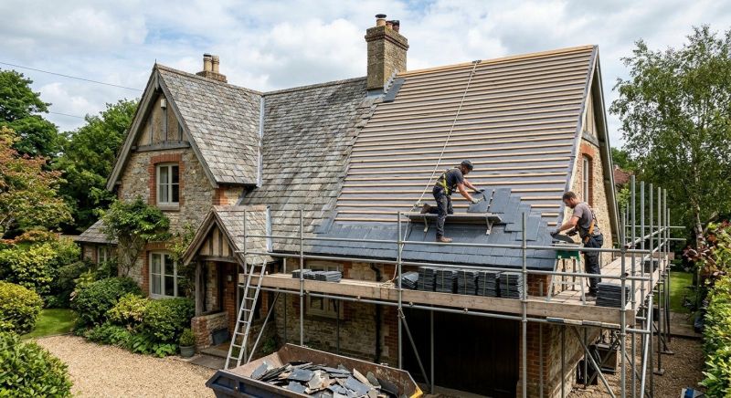 Slate Roof Replacement