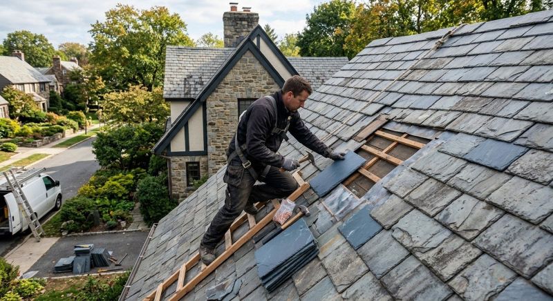 Slate Roof Replacement