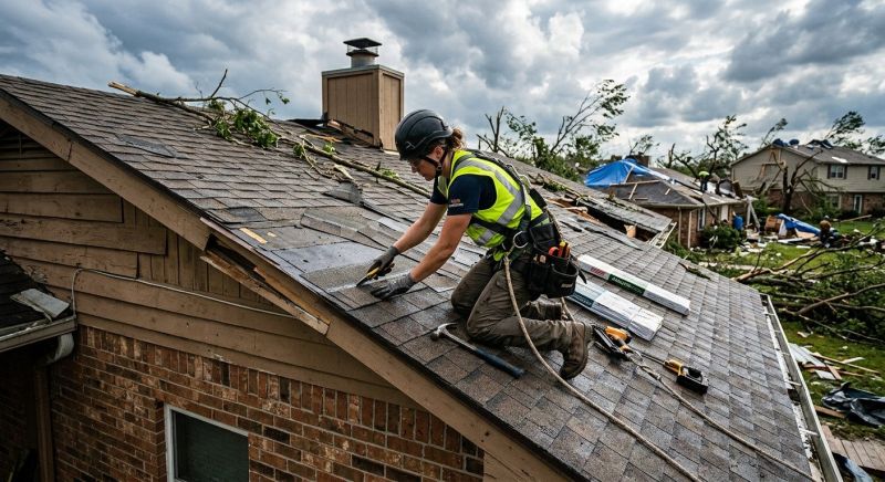 Storm Damage Roof Repair
