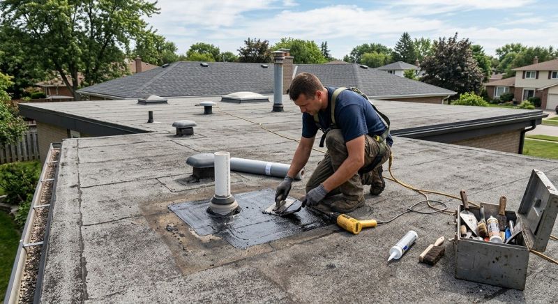 Flat Roof Maintenance Tips For Commercial Buildings